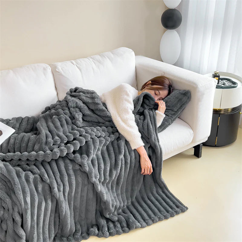 CozyBreeze™ Fleece Throw Blanket
