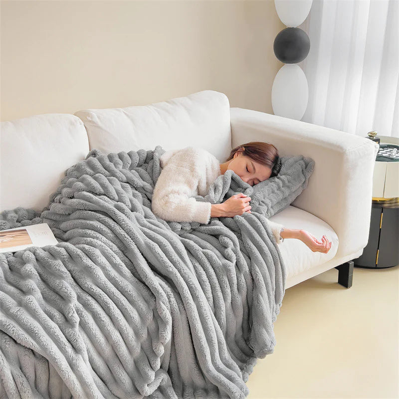 CozyBreeze™ Fleece Throw Blanket